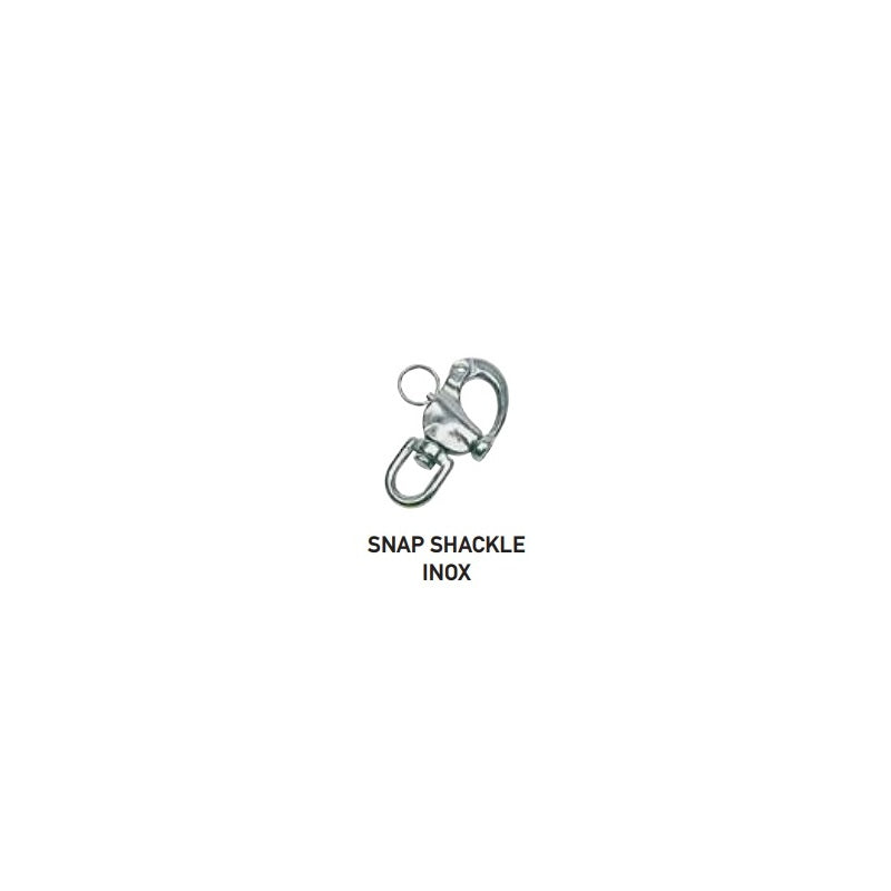 SNAP SHACKLE 16MM INOX  . Μονάδα μέτρησης : Τεμάχιο