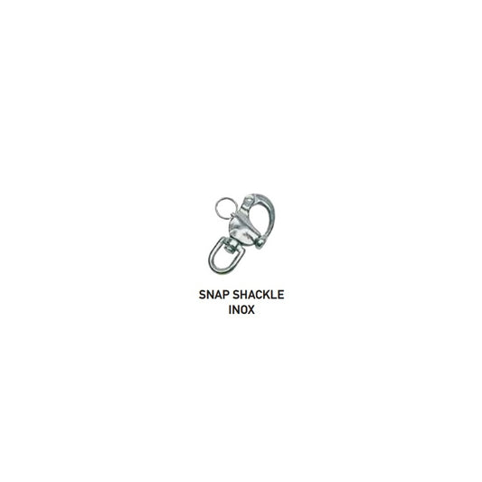 SNAP SHACKLE 22MM INOX . Μονάδα μέτρησης : Τεμάχιο